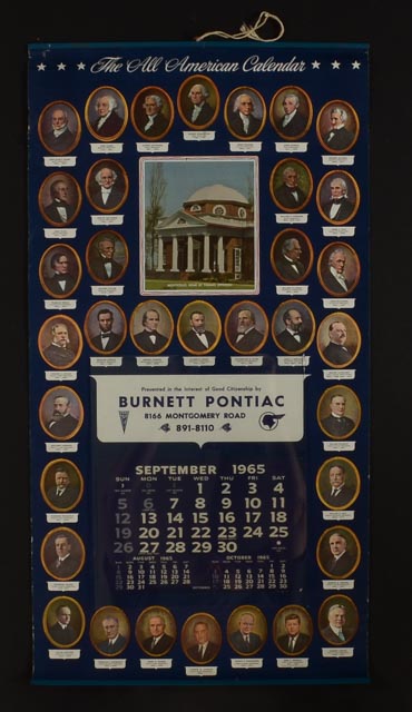1965 "The All American Calendar" and 1984 Republican National Convention Poster