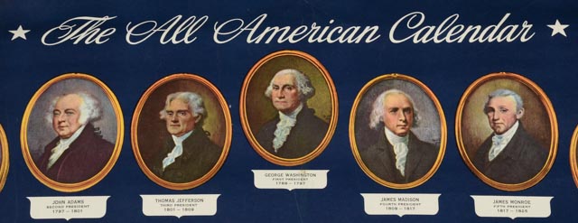1965 "The All American Calendar" and 1984 Republican National Convention Poster