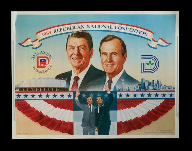 1965 "The All American Calendar" and 1984 Republican National Convention Poster