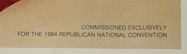 1965 "The All American Calendar" and 1984 Republican National Convention Poster