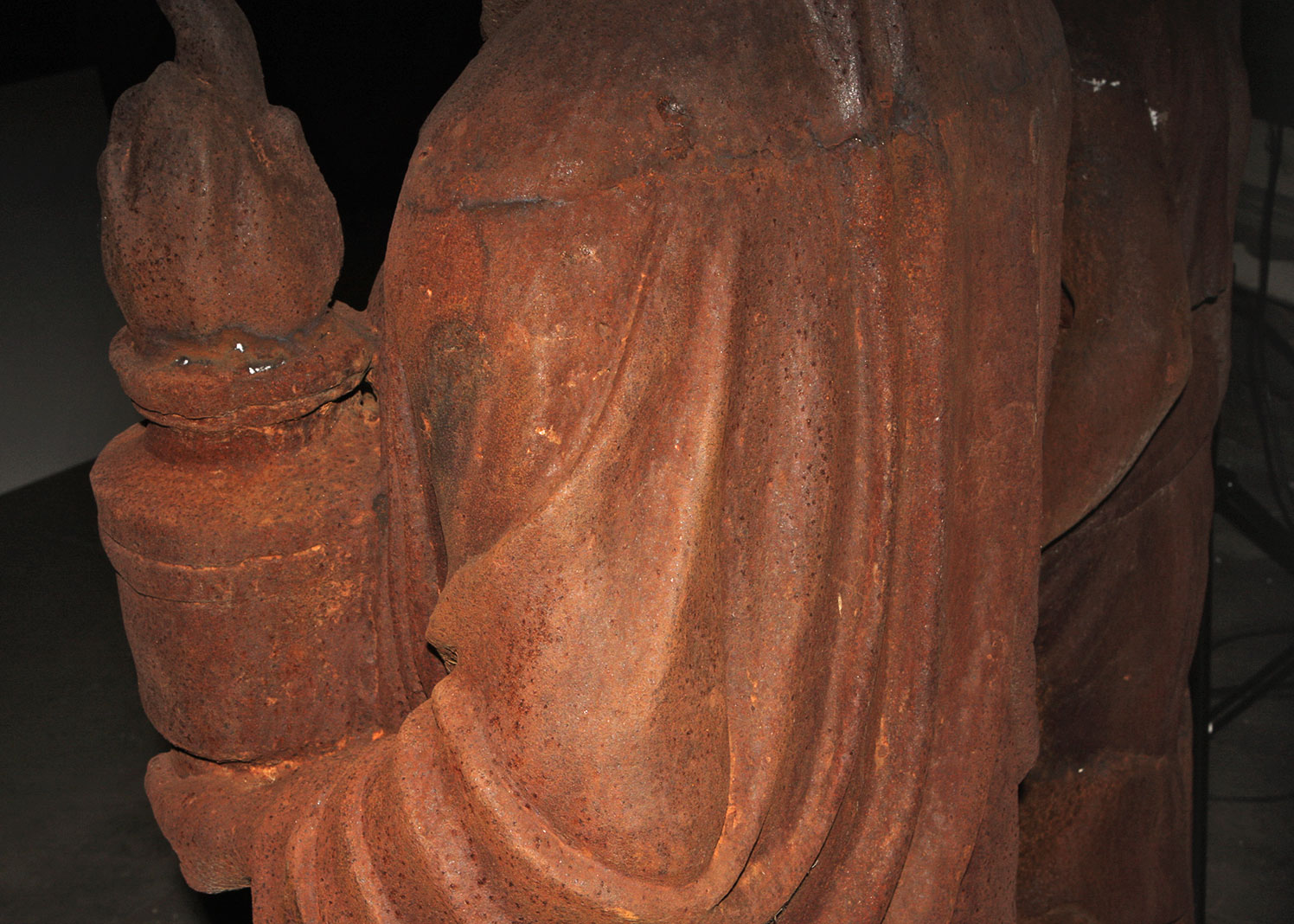 Cast Iron Outdoor Statue of Ancient Greek Woman