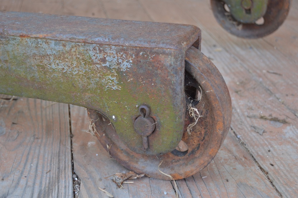 Antique Canton Portable Crane