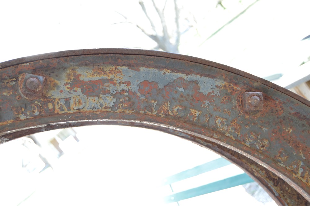 Antique Canton Portable Crane