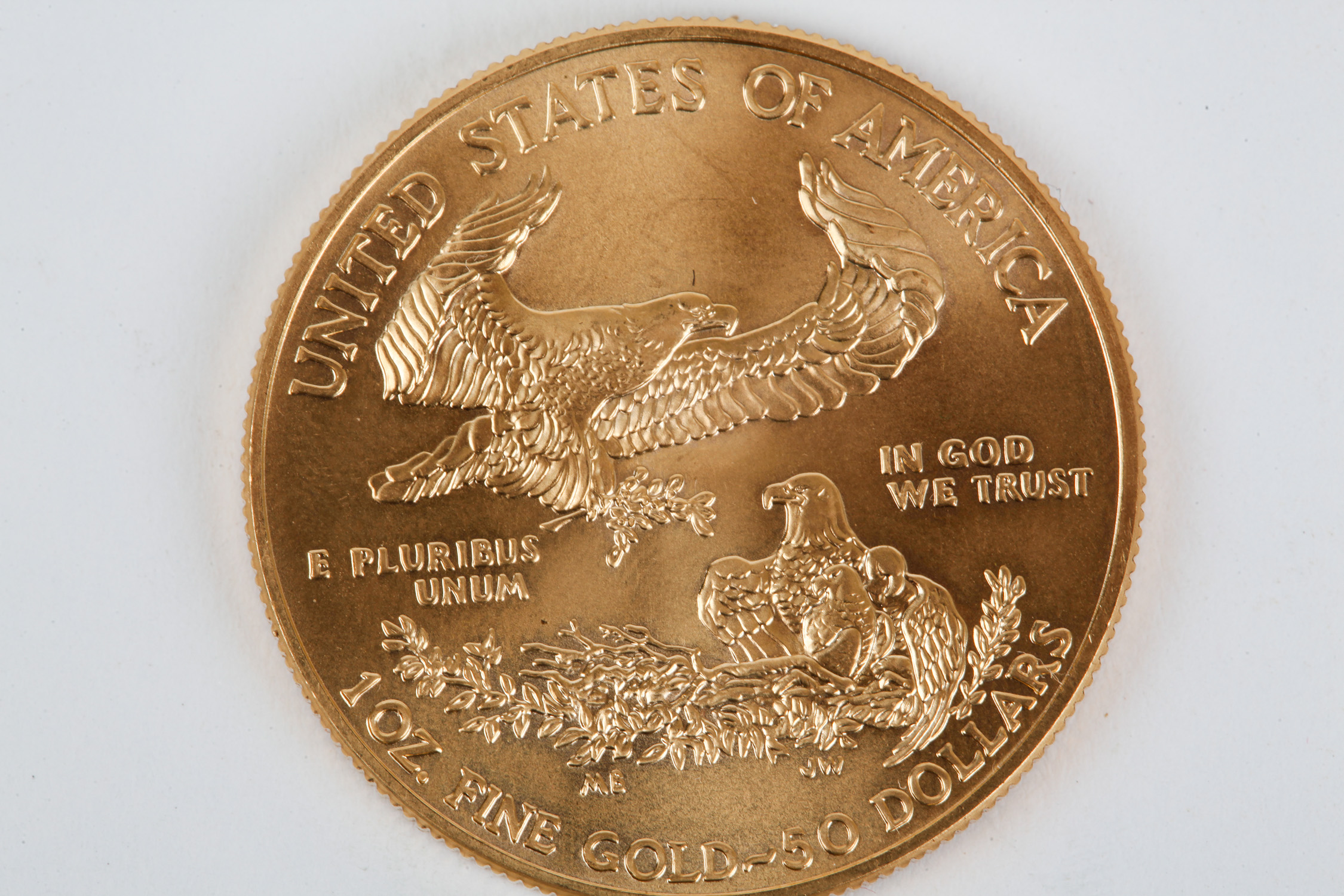 A 2013 Fifty Dollar "American Gold Eagle" Coin