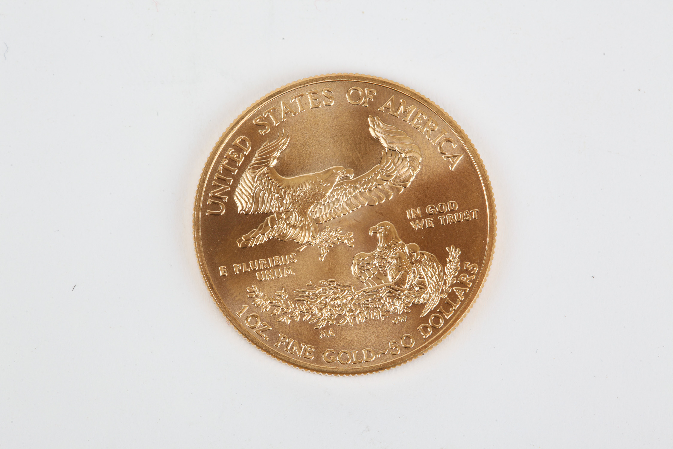 A 2013 Fifty Dollar "American Gold Eagle" Coin