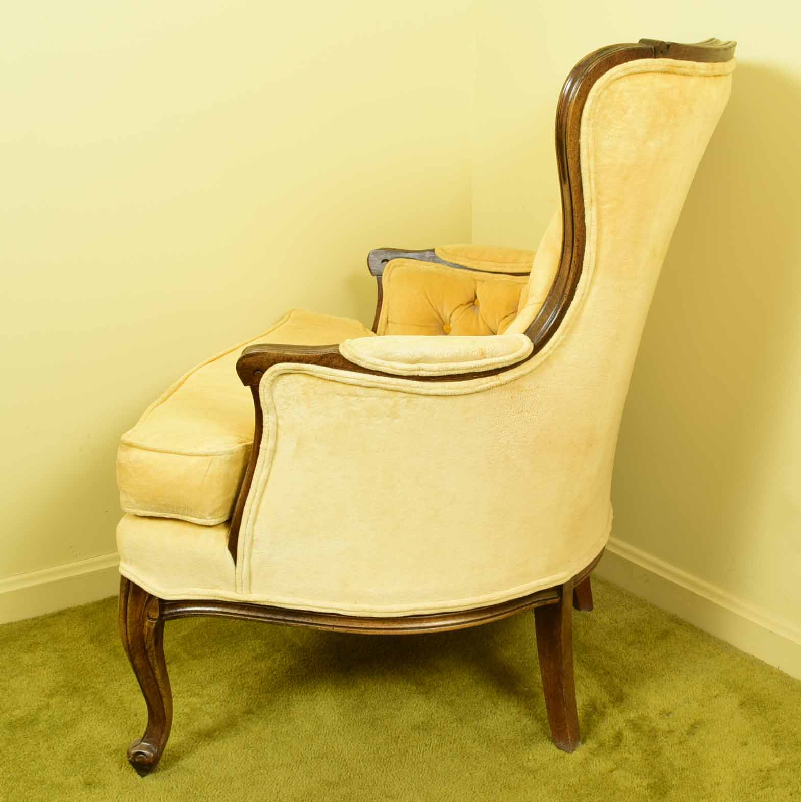 Sam Moore French Style Tufted Back Chair