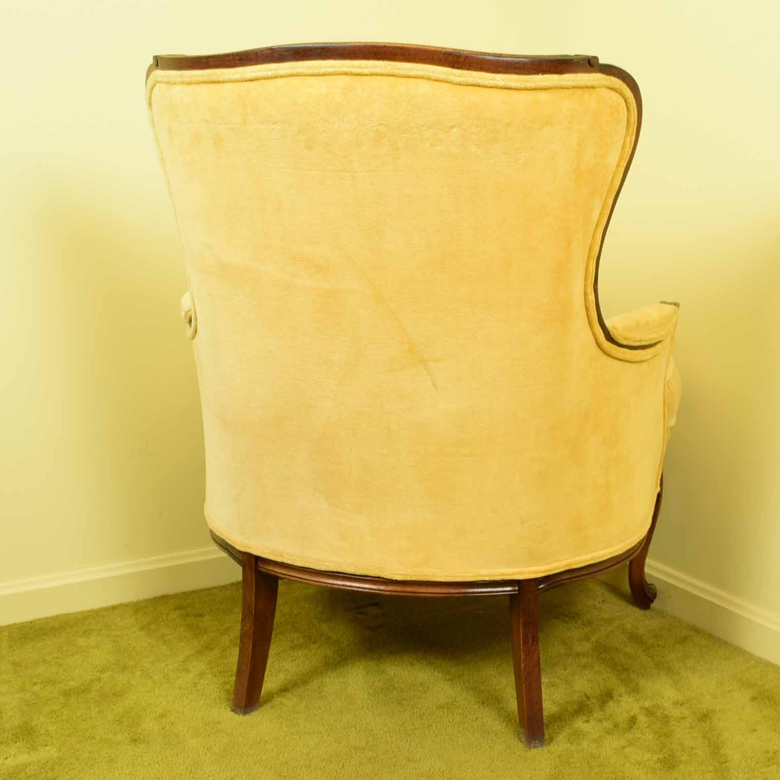 Sam Moore French Style Tufted Back Chair