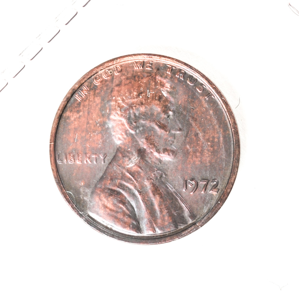 1972 Lincoln Double Die Obverse Penny
