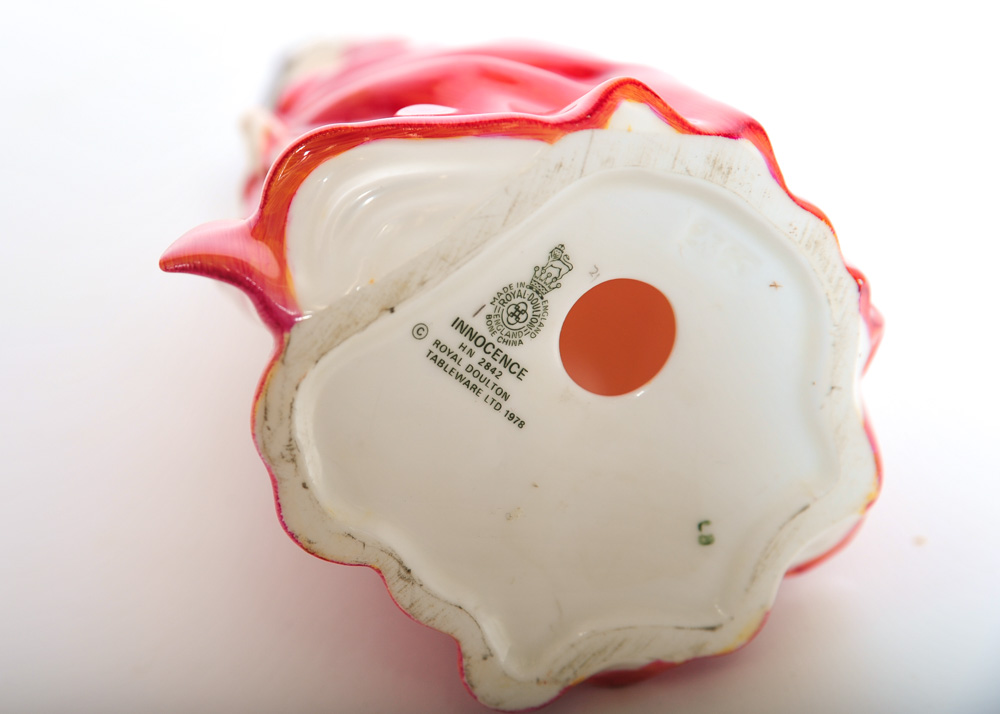 Royal Doulton "Innocence" and "Melissa" Figurines