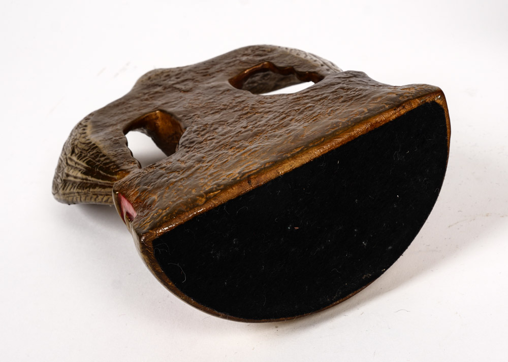 Pair of Vintage Brass Eagle Bookends