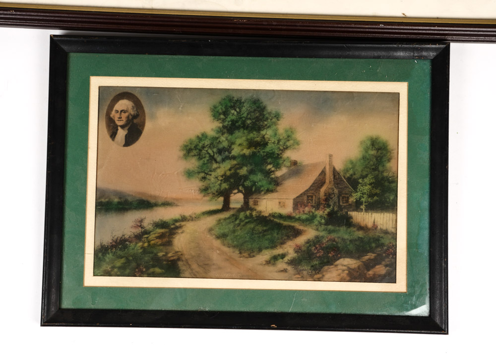 Assortment of George Washington Art