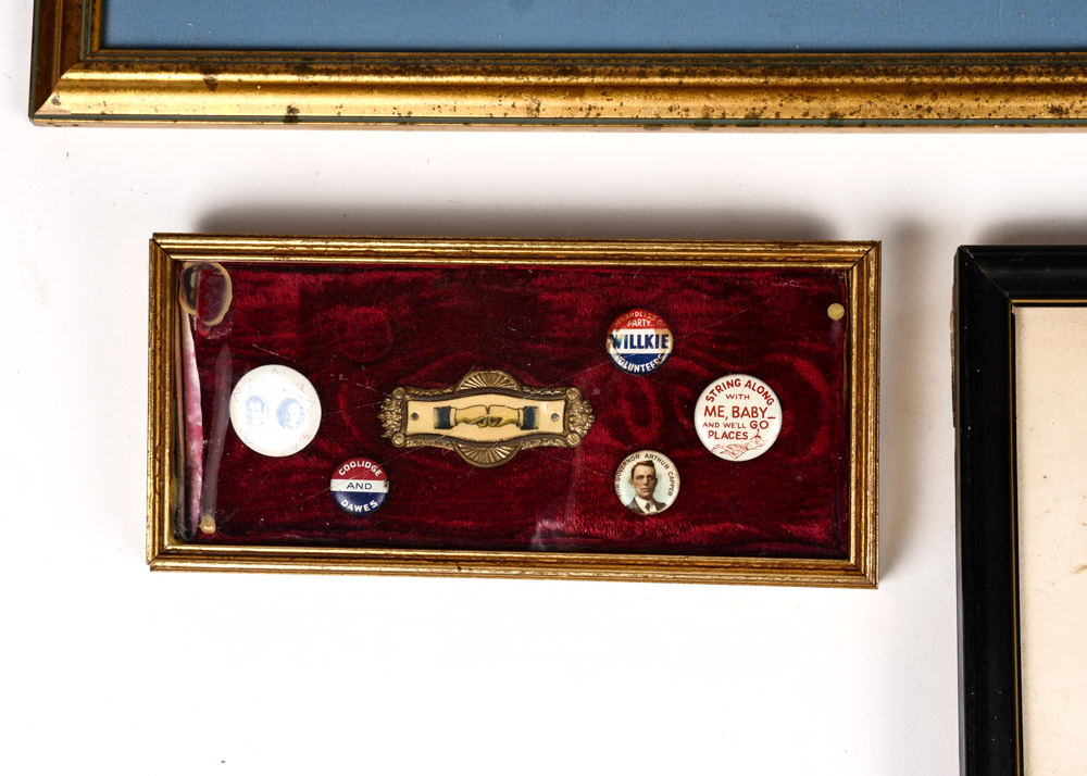 Assortment of Vintage Presidential Memorabilia