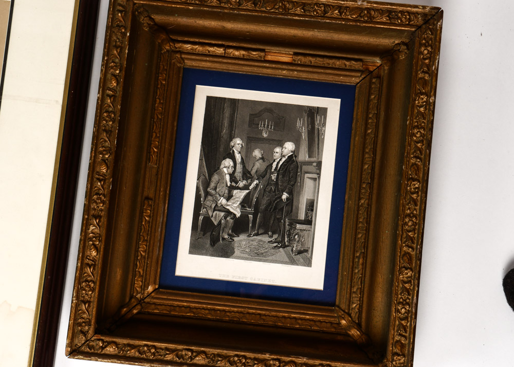 Assortment of George Washington Art