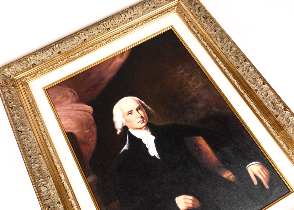Original Oil Painting of James Madison