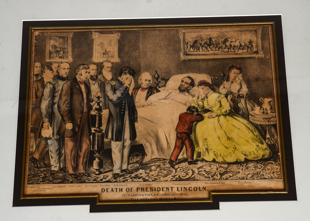 Trio of Antique Abraham Lincoln Memorabilia