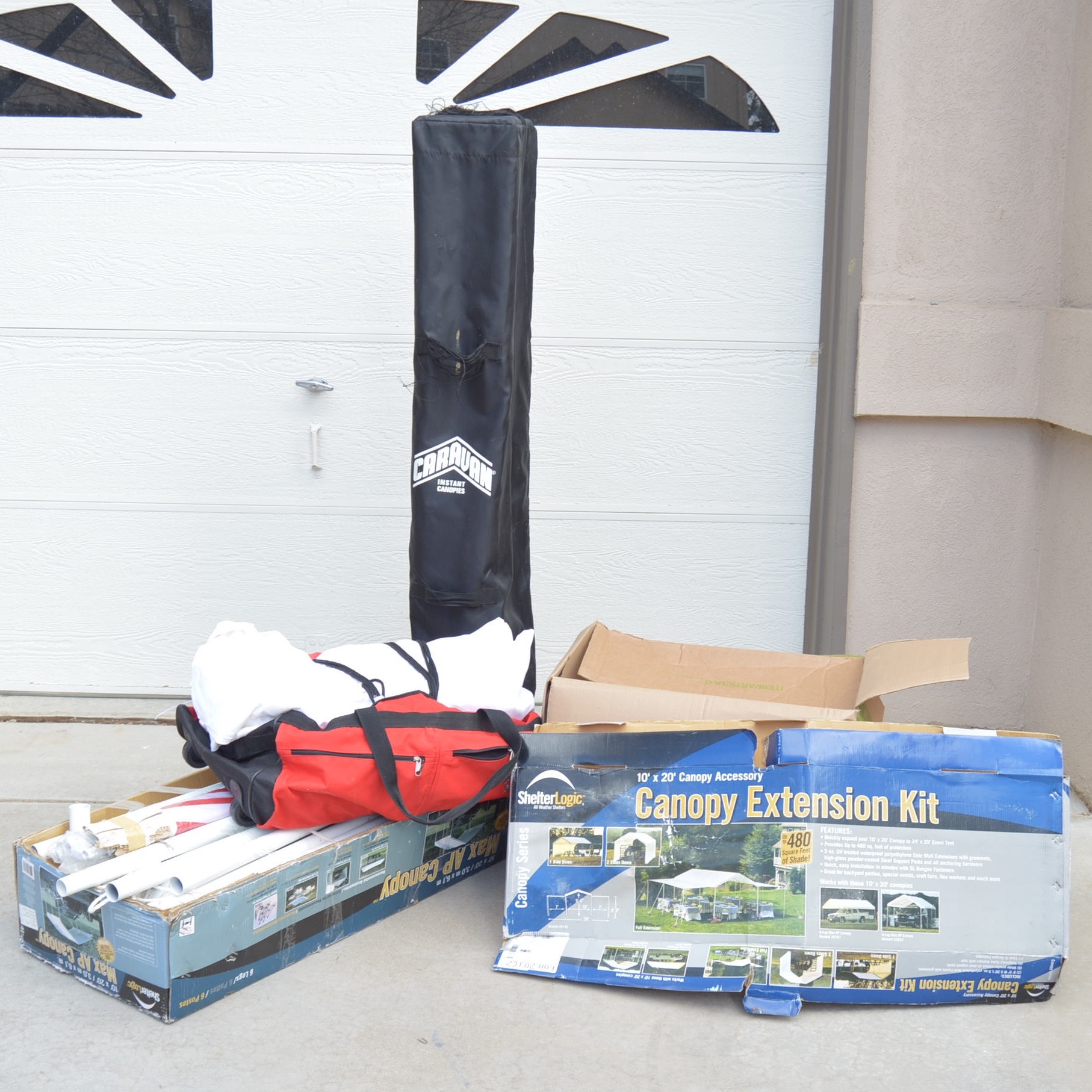 Collection of Collapsable Yard Canopies