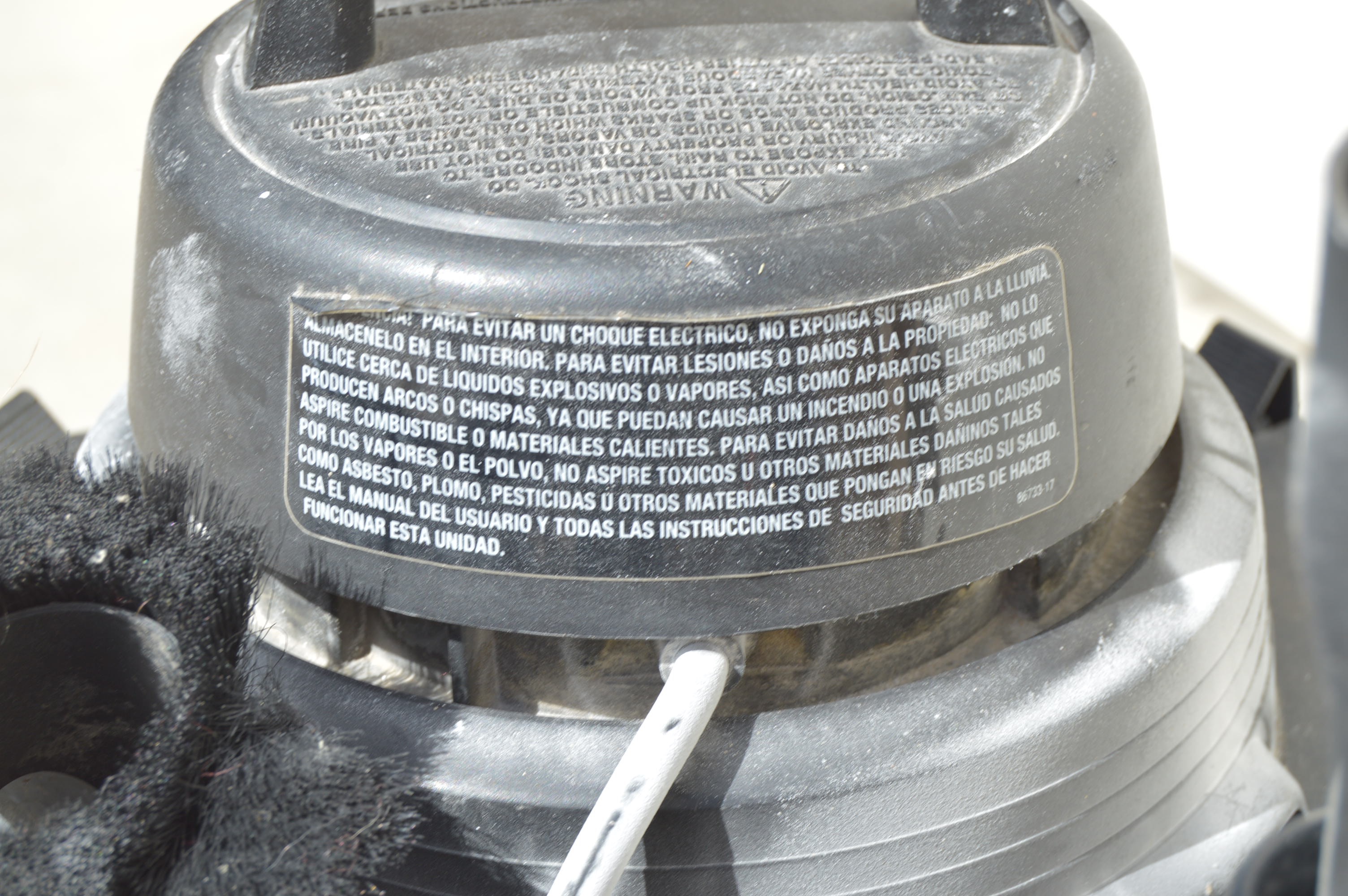 Shop-Vac Model QS225 Workshop Vacuum