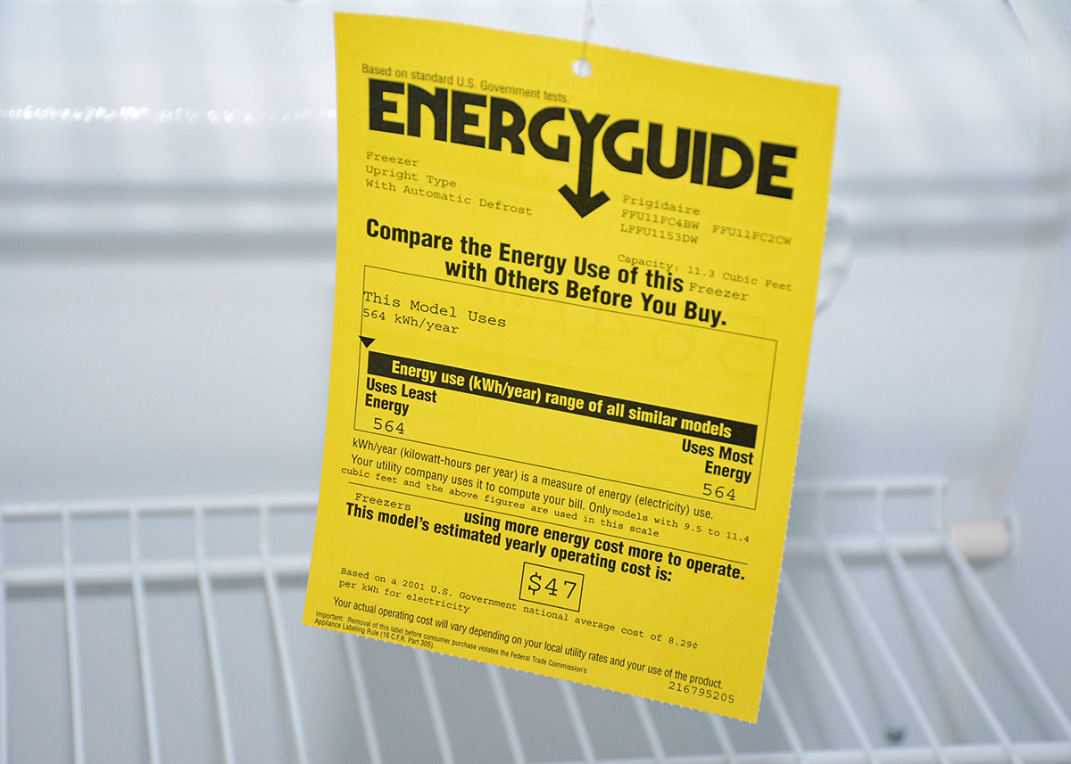 Frigidaire 11.3 Cubic Feet Standing Freezer