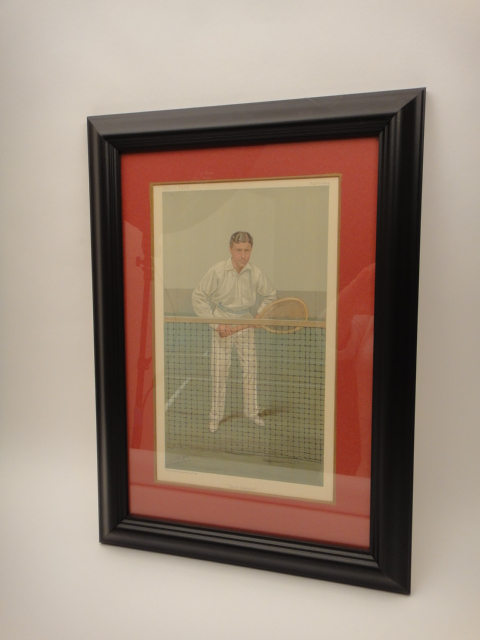 Vanity Fair Vincent Brooks "Thrice Champion" Lithograph Print