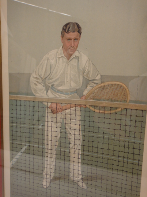 Vanity Fair Vincent Brooks "Thrice Champion" Lithograph Print