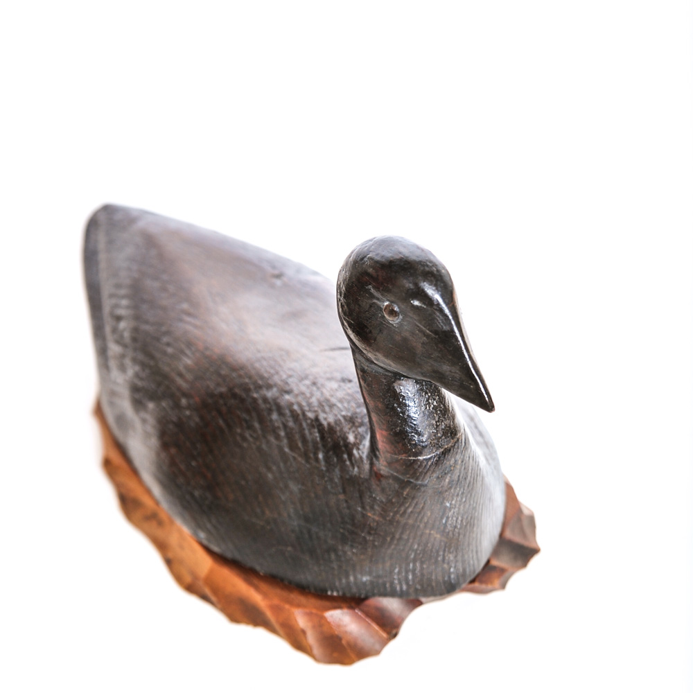 Vintage Hand Carved Wooden Duck Decoys