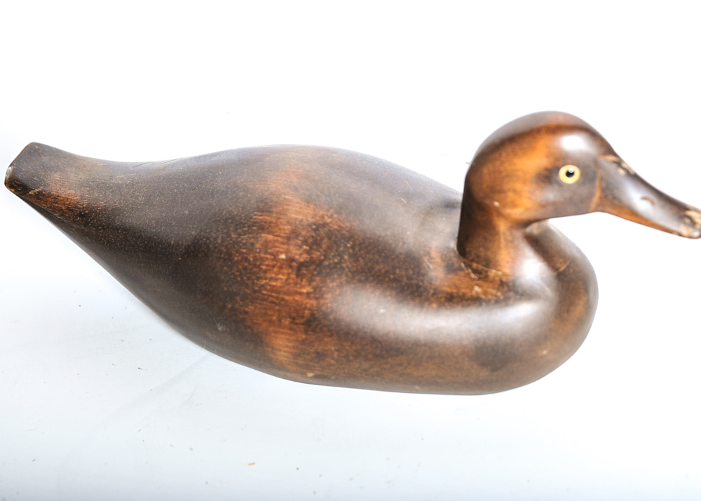 Vintage Hand Carved Wooden Duck Decoys