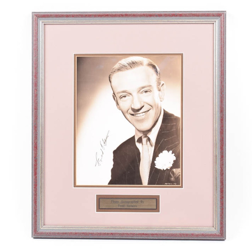 Fred Astaire Autographed Portrait