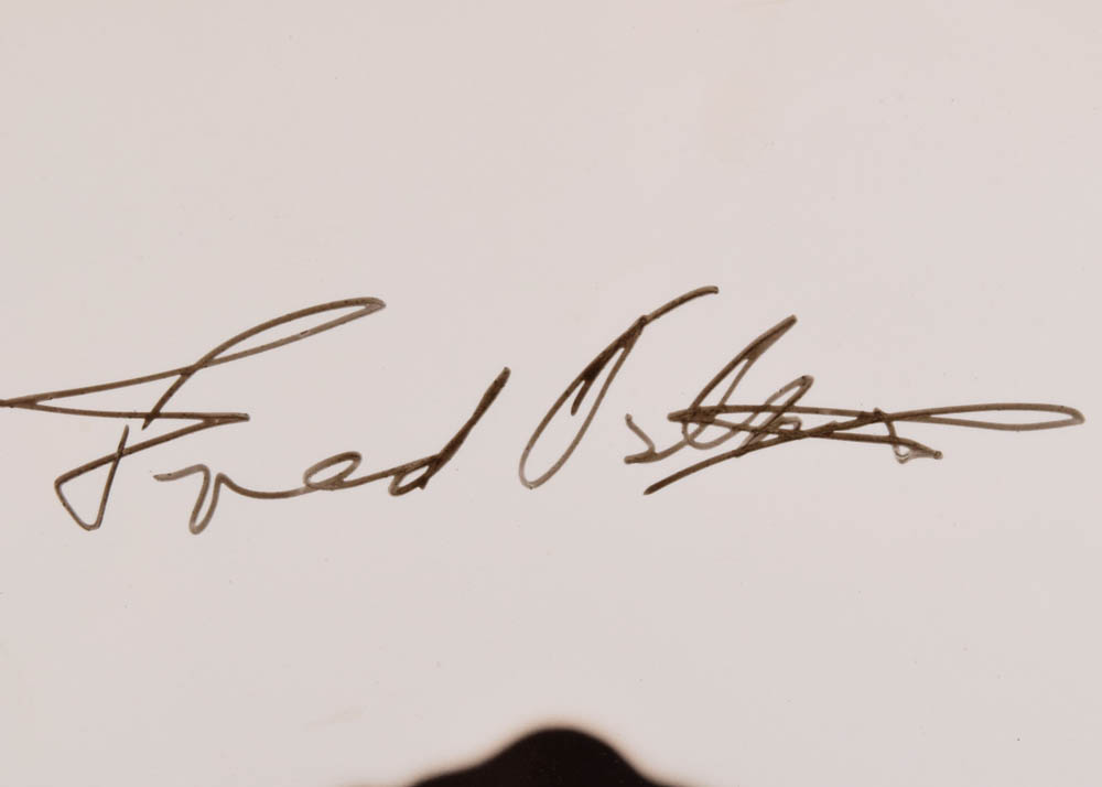 Fred Astaire Autographed Portrait