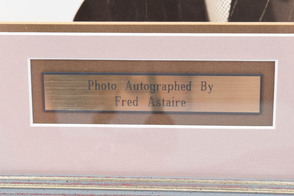 Fred Astaire Autographed Portrait