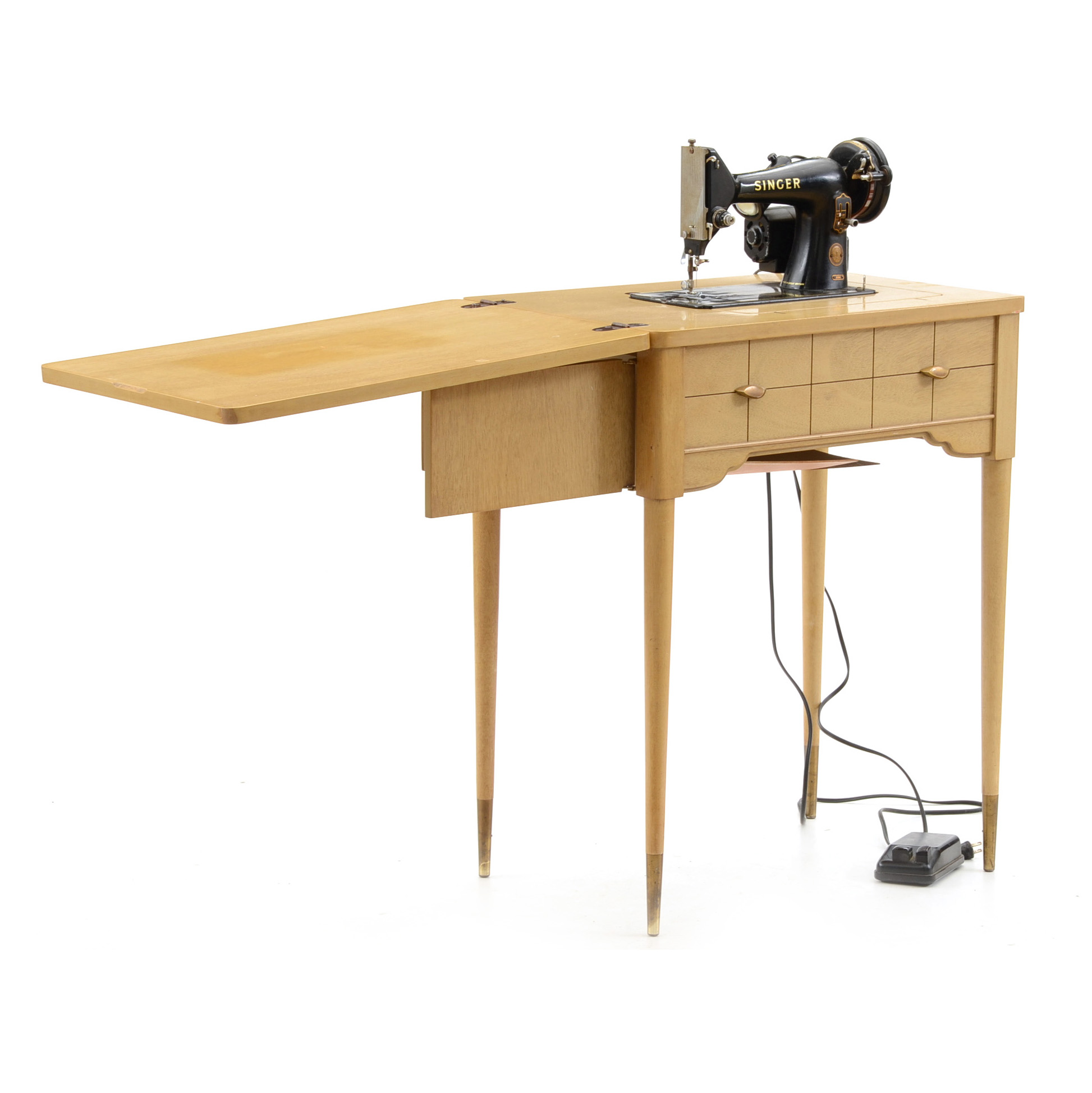 1950s Singer Sewing Machine Table