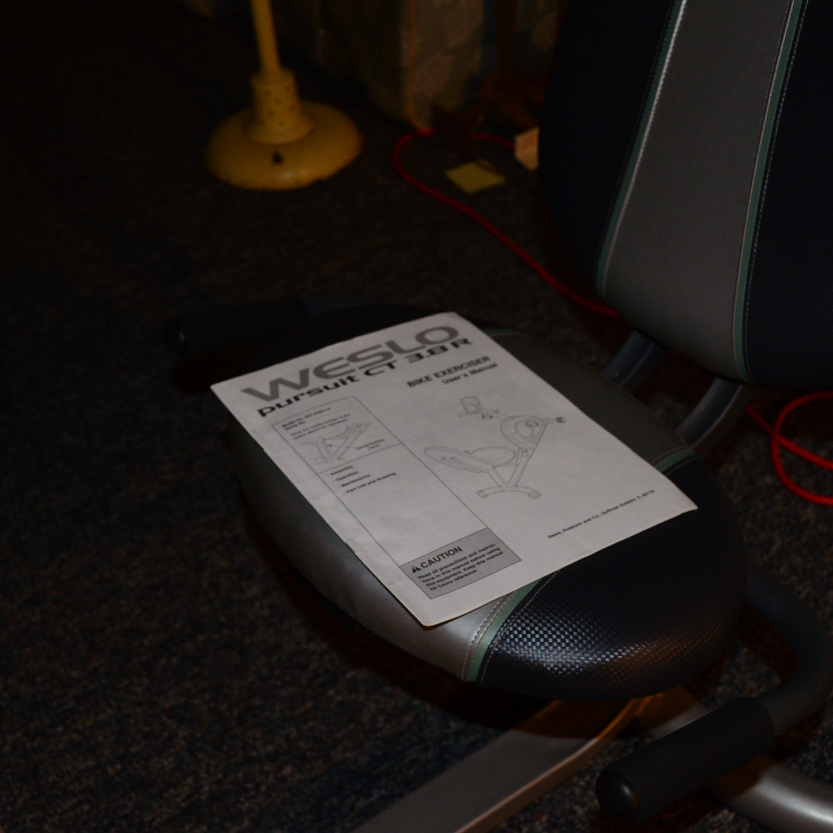 Weslo Pursuit CT 3.8R Recumbent Bike