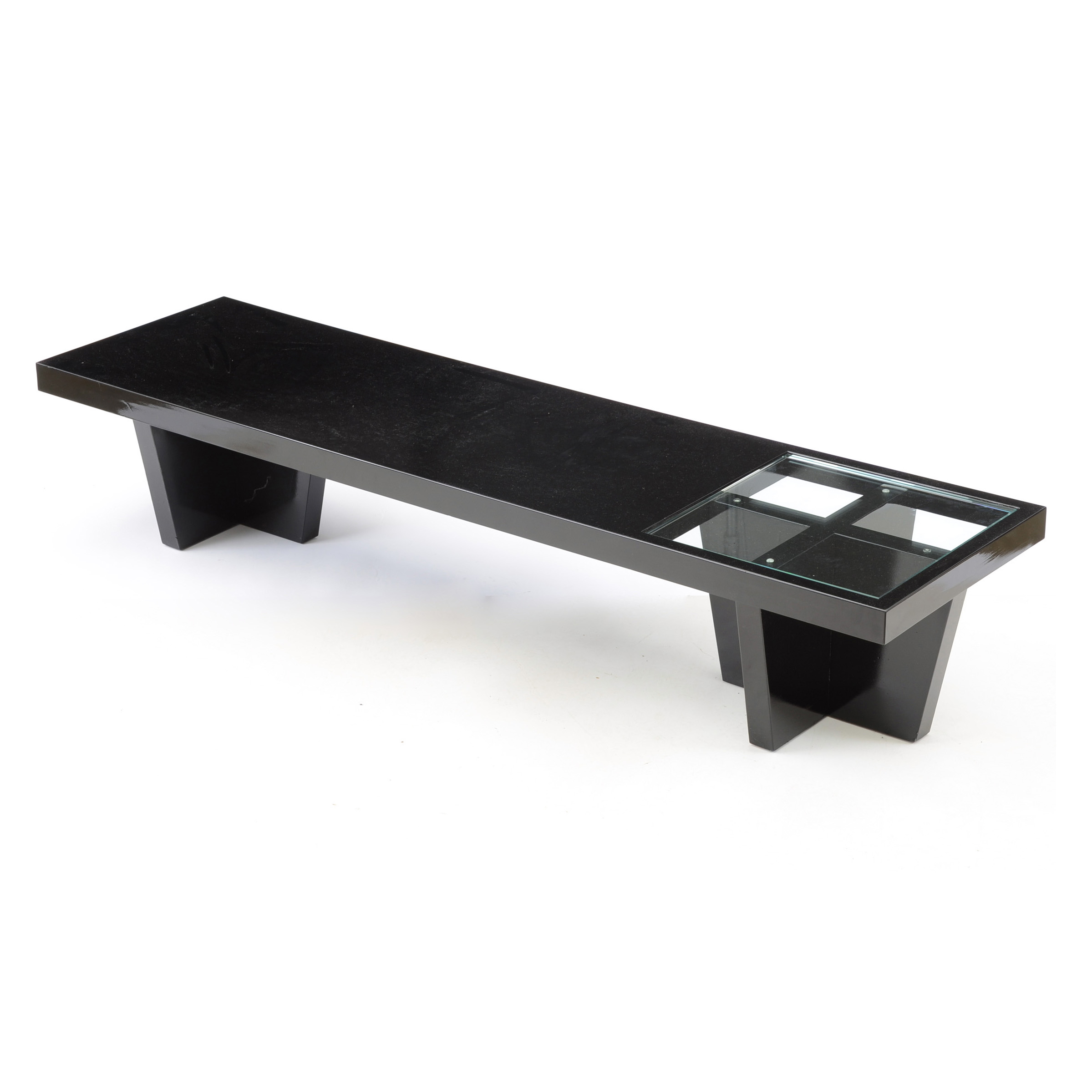 Richard Meier Style Modernist Coffee Table