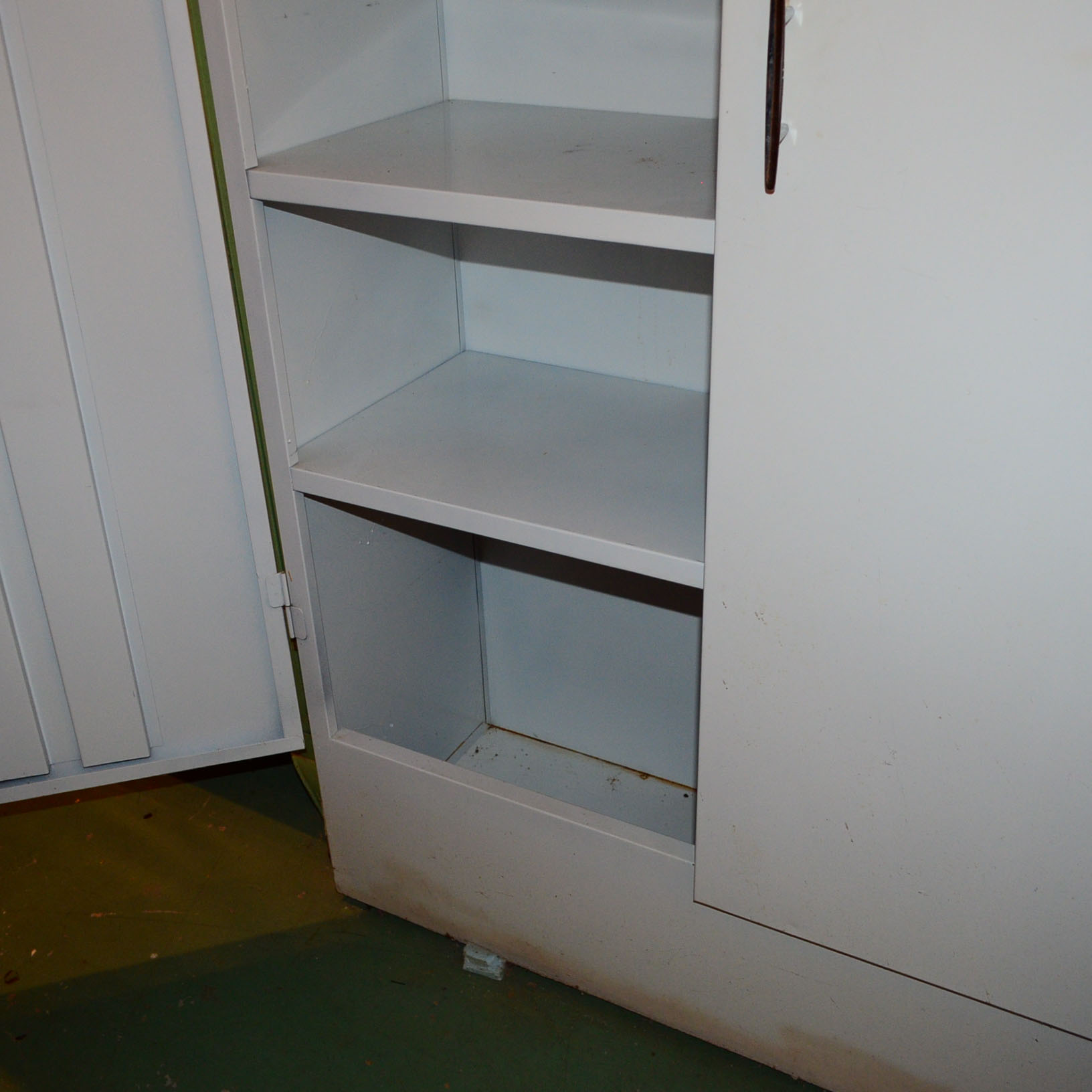 Pair of Vintage Storage Cabinets Including Bloc Bilt