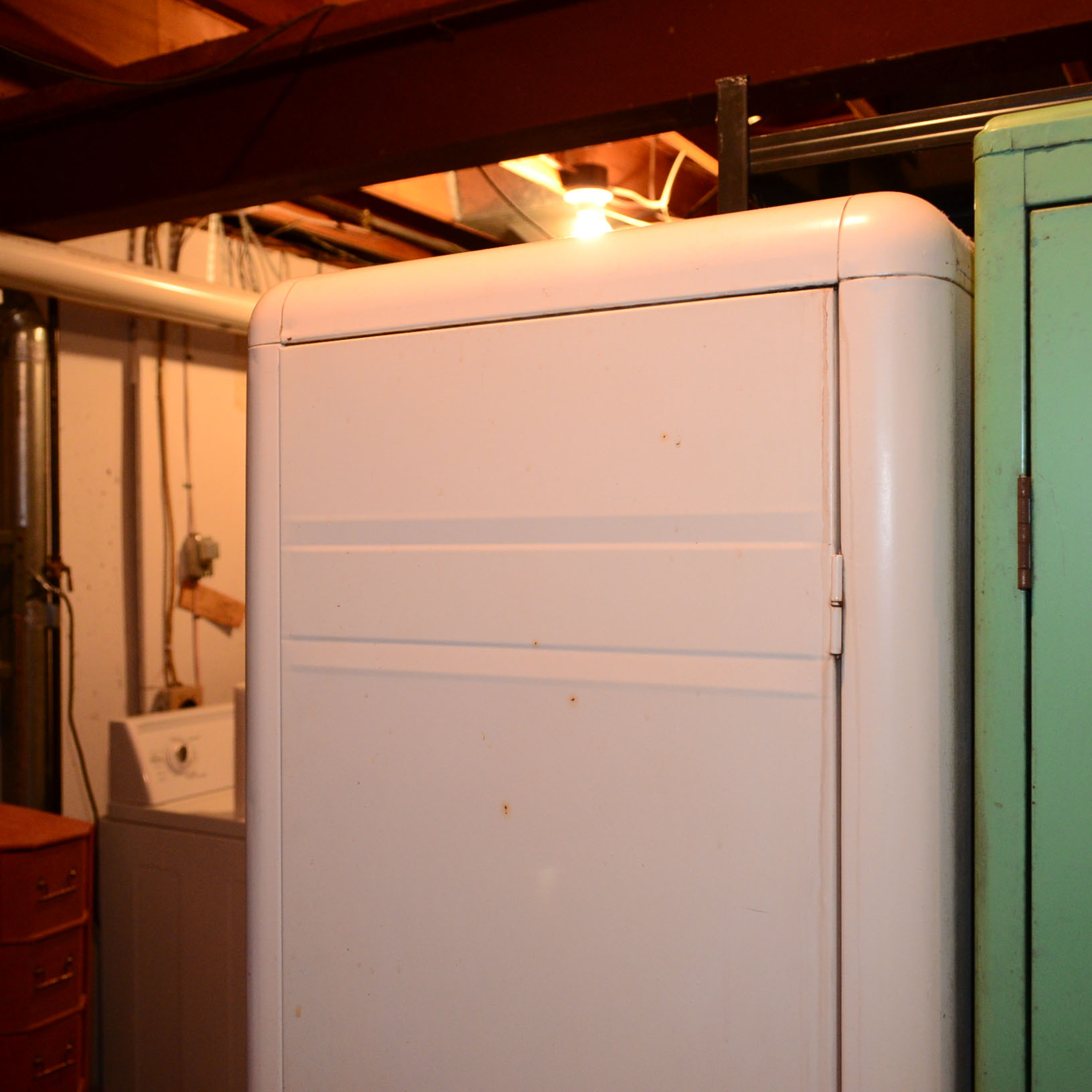 Pair of Vintage Storage Cabinets Including Bloc Bilt