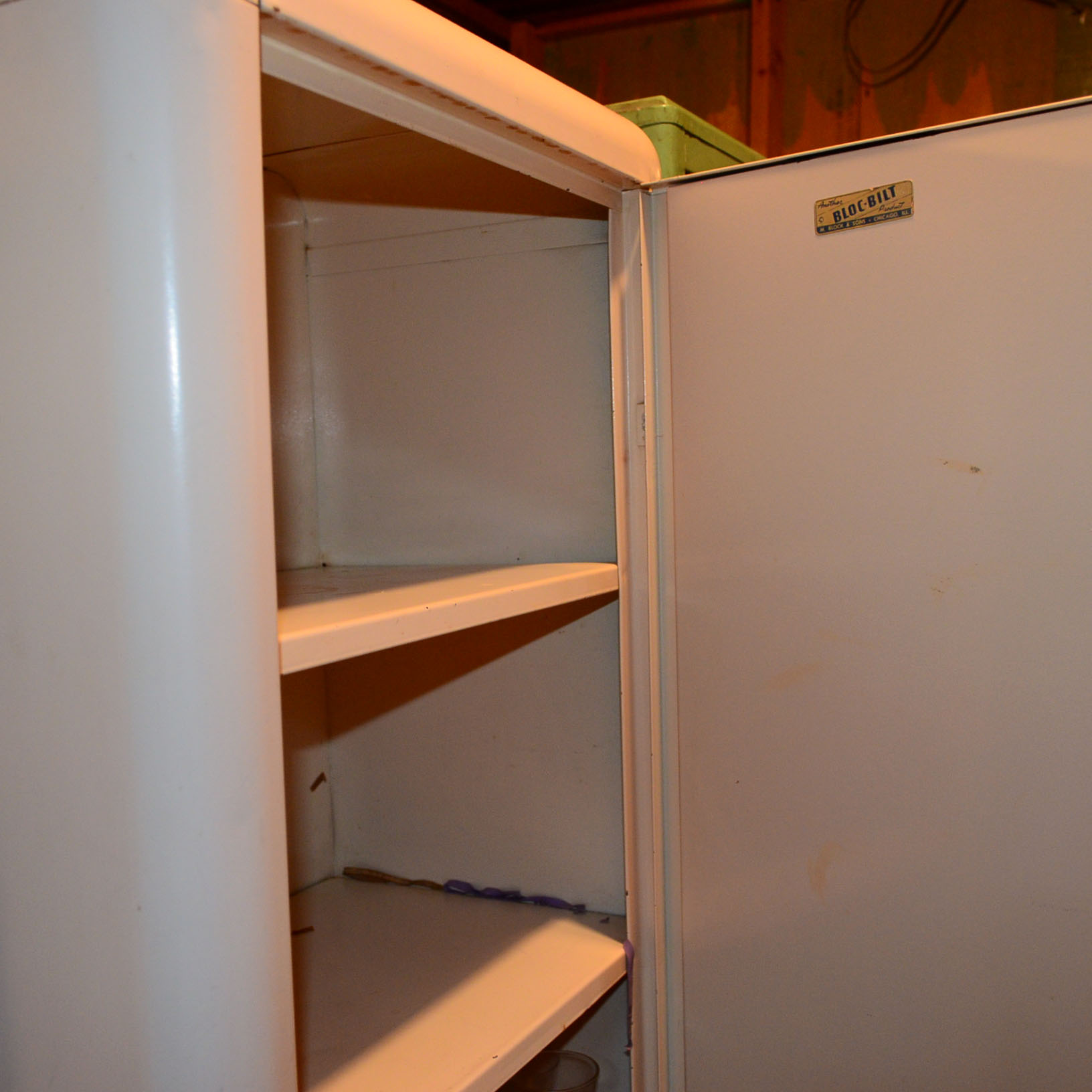 Pair of Vintage Storage Cabinets Including Bloc Bilt