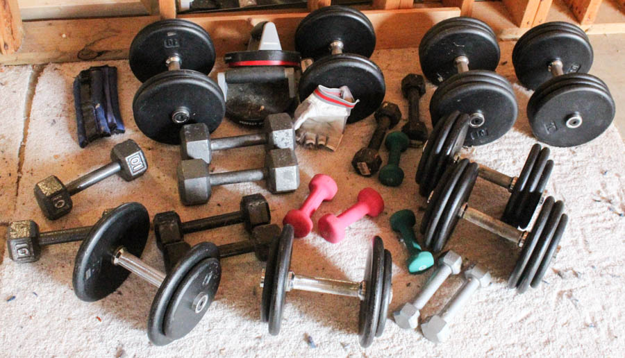 Bodysmith by Parabody Weight Bench and Weights