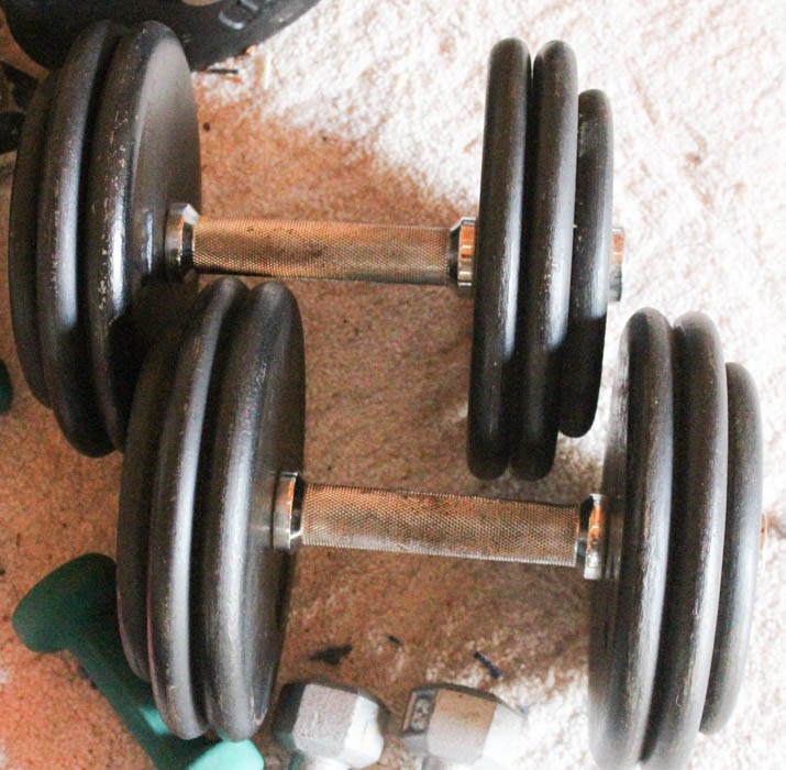 Bodysmith by Parabody Weight Bench and Weights