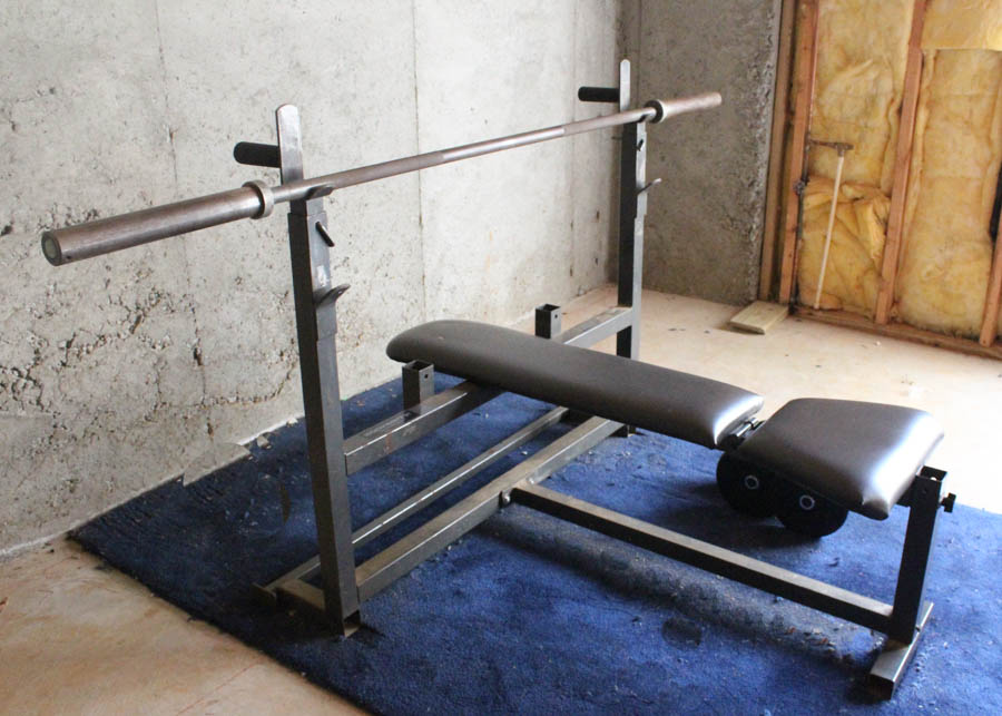 Bodysmith by Parabody Weight Bench and Weights