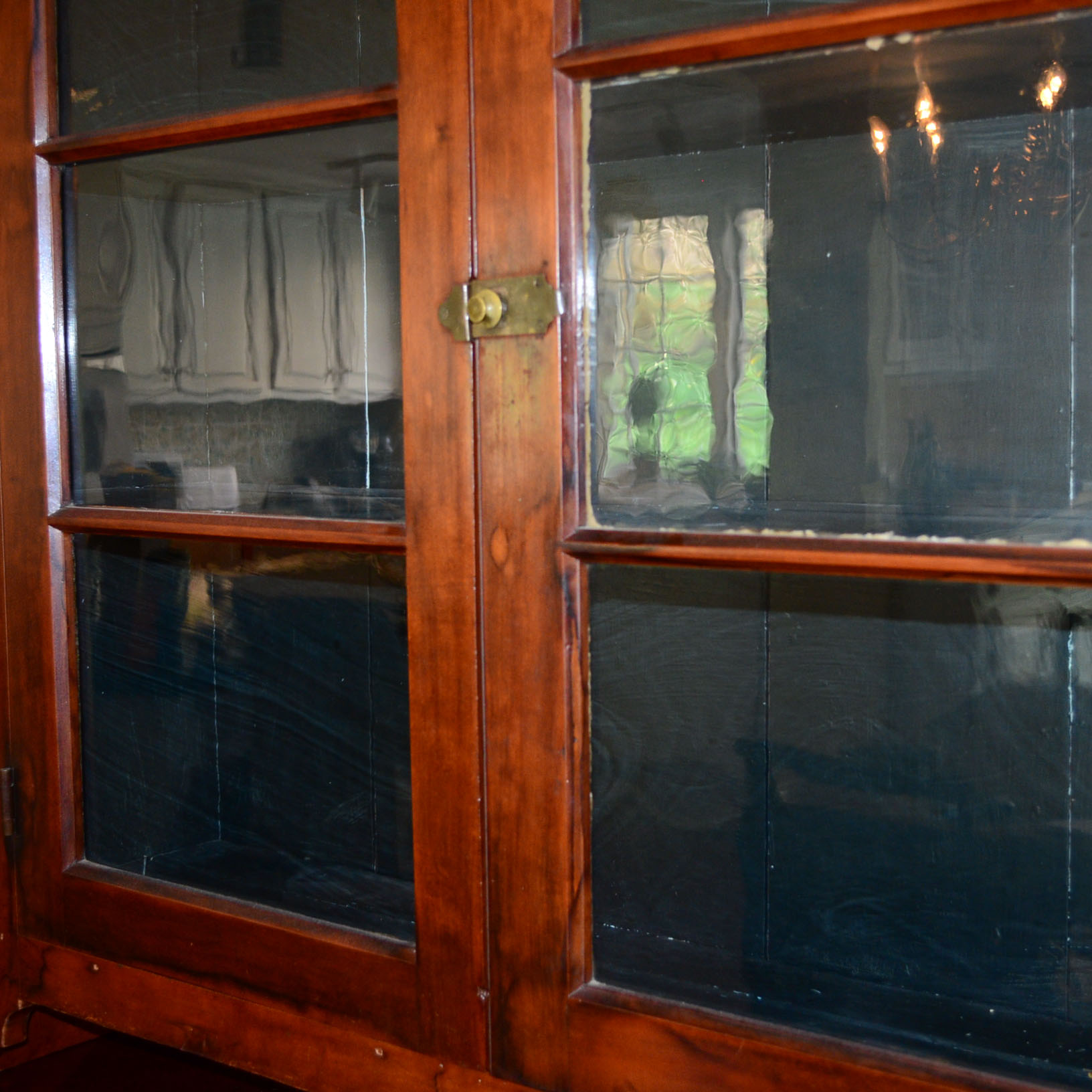 Antique Cherry China Cabinet