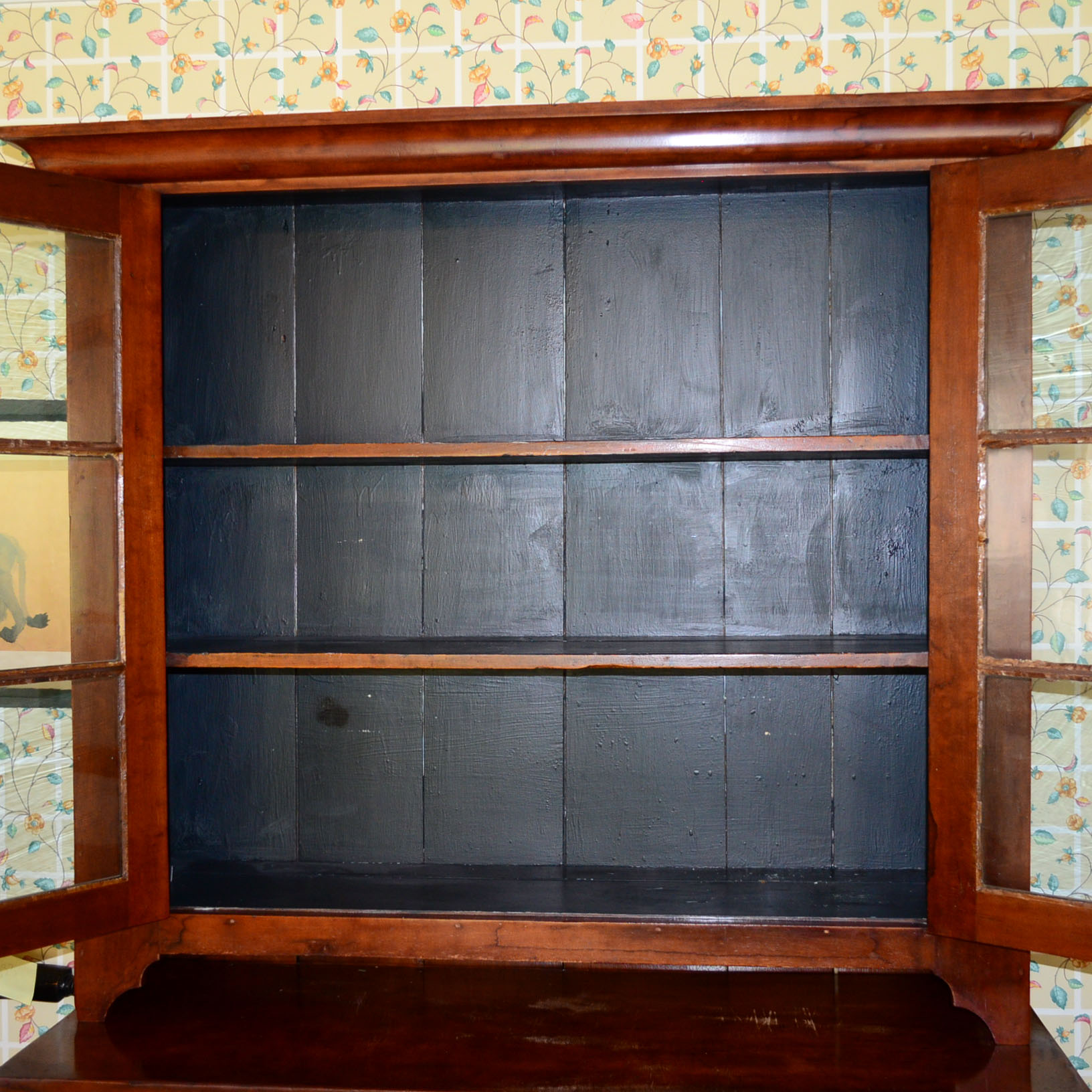 Antique Cherry China Cabinet