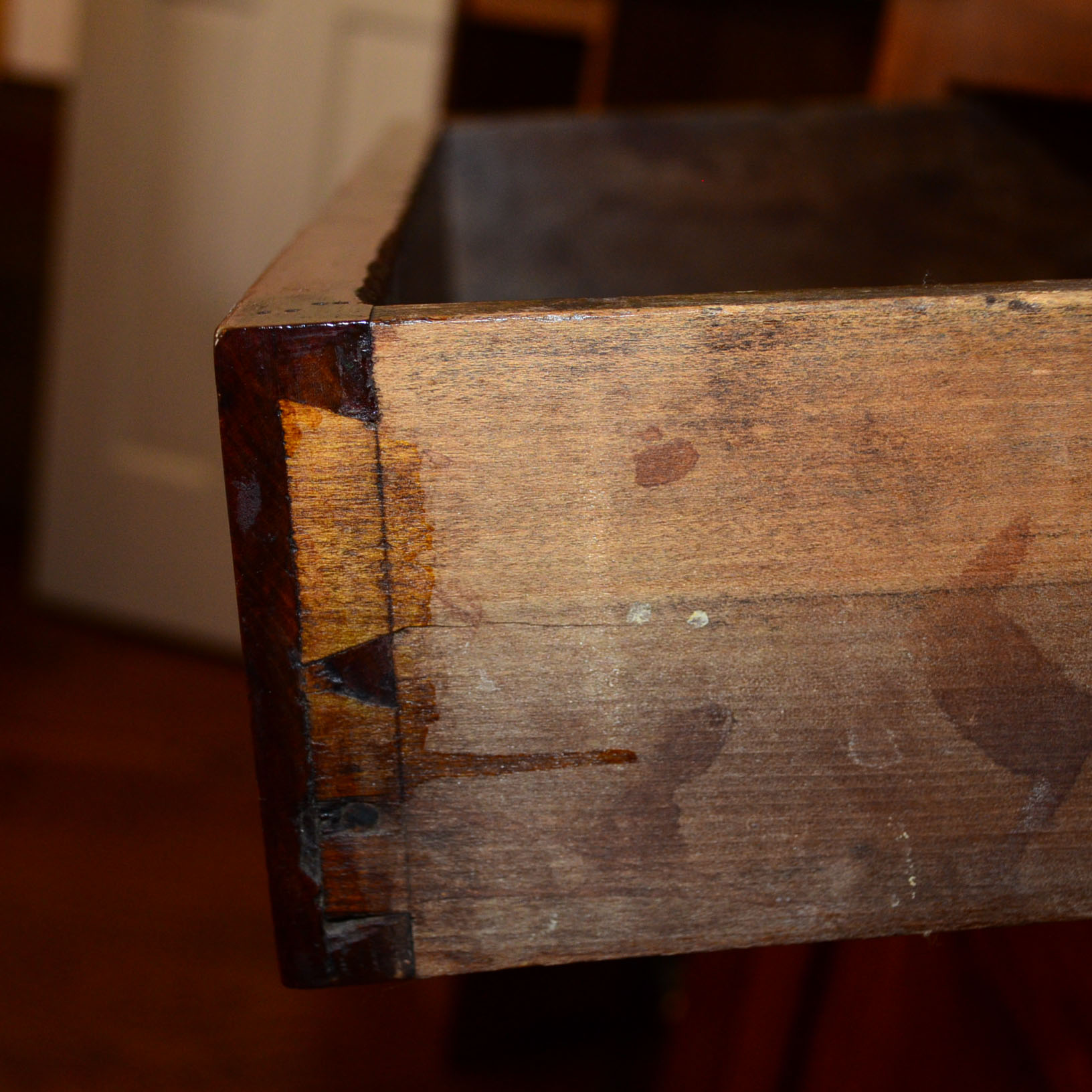 Antique Cherry China Cabinet