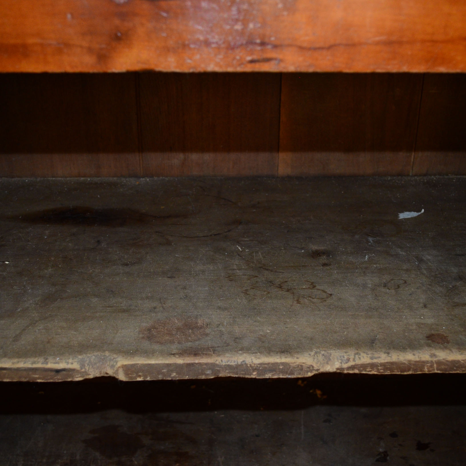 Antique Cherry China Cabinet