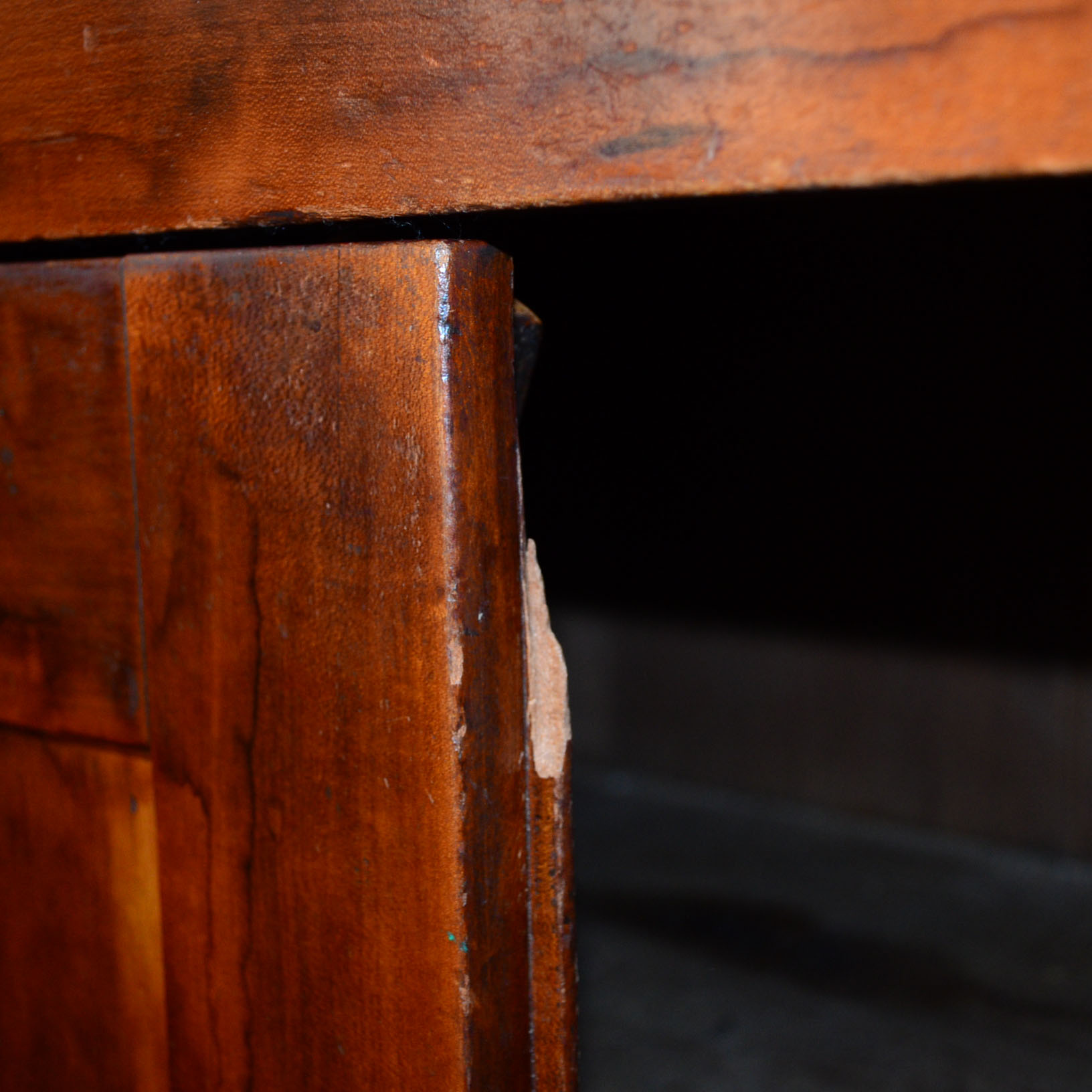Antique Cherry China Cabinet