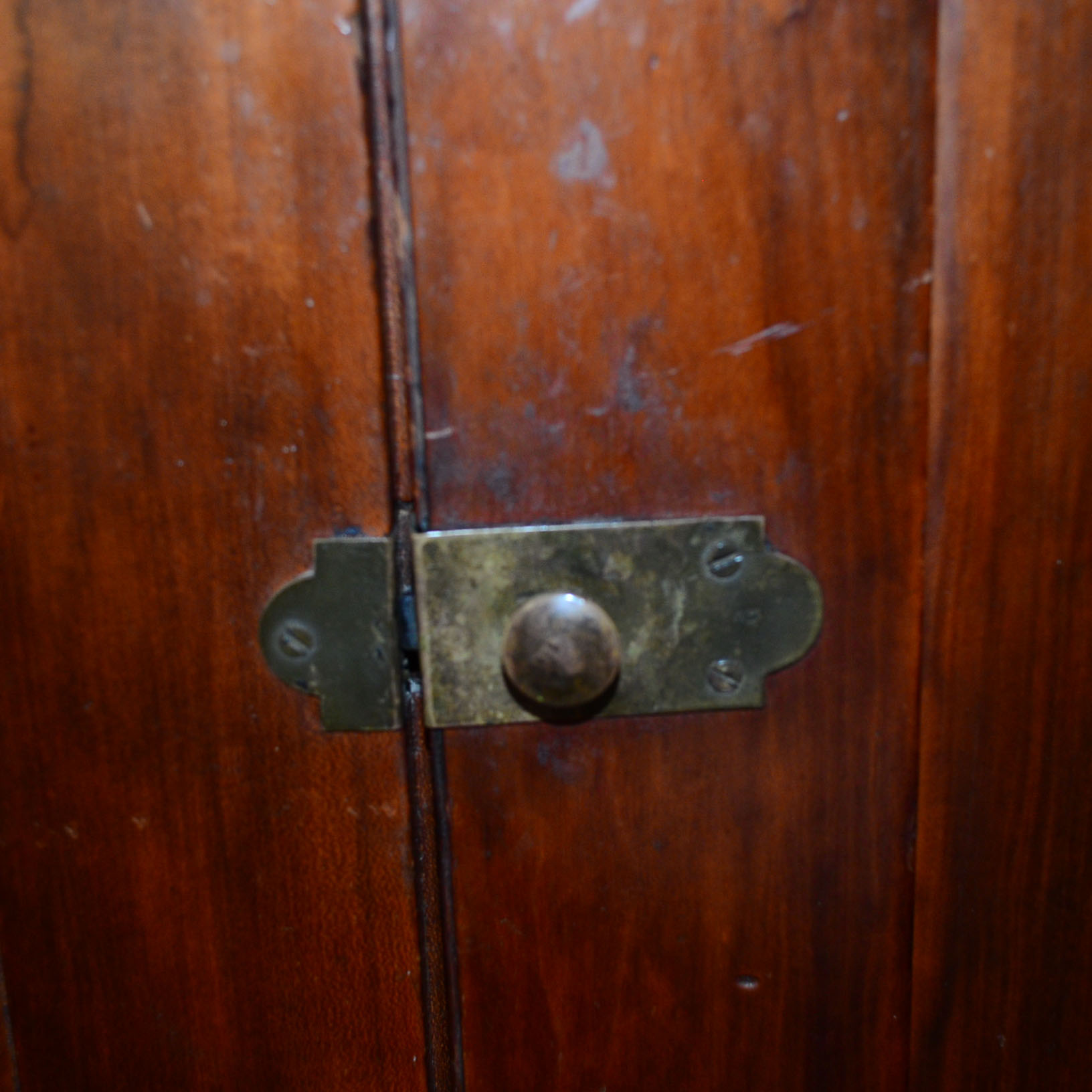 Antique Cherry China Cabinet
