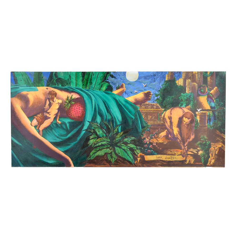 Laurie Hamilton Mixed Media Mural Part III