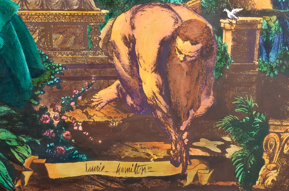 Laurie Hamilton Mixed Media Mural Part III