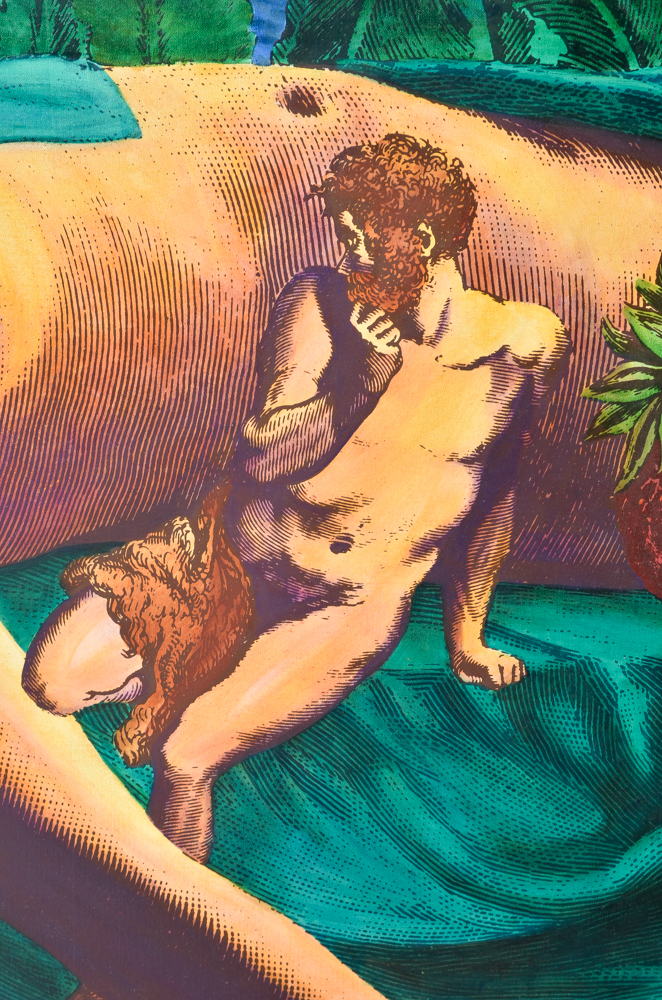 Laurie Hamilton Mixed Media Mural Part III