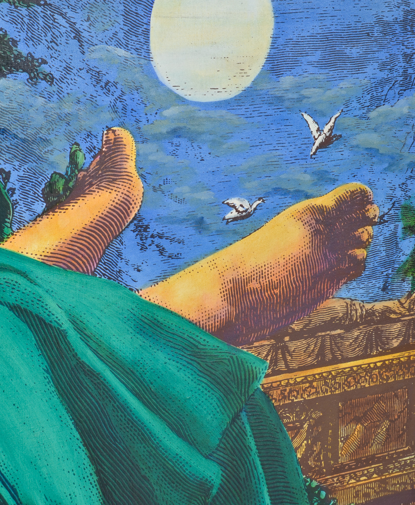 Laurie Hamilton Mixed Media Mural Part III