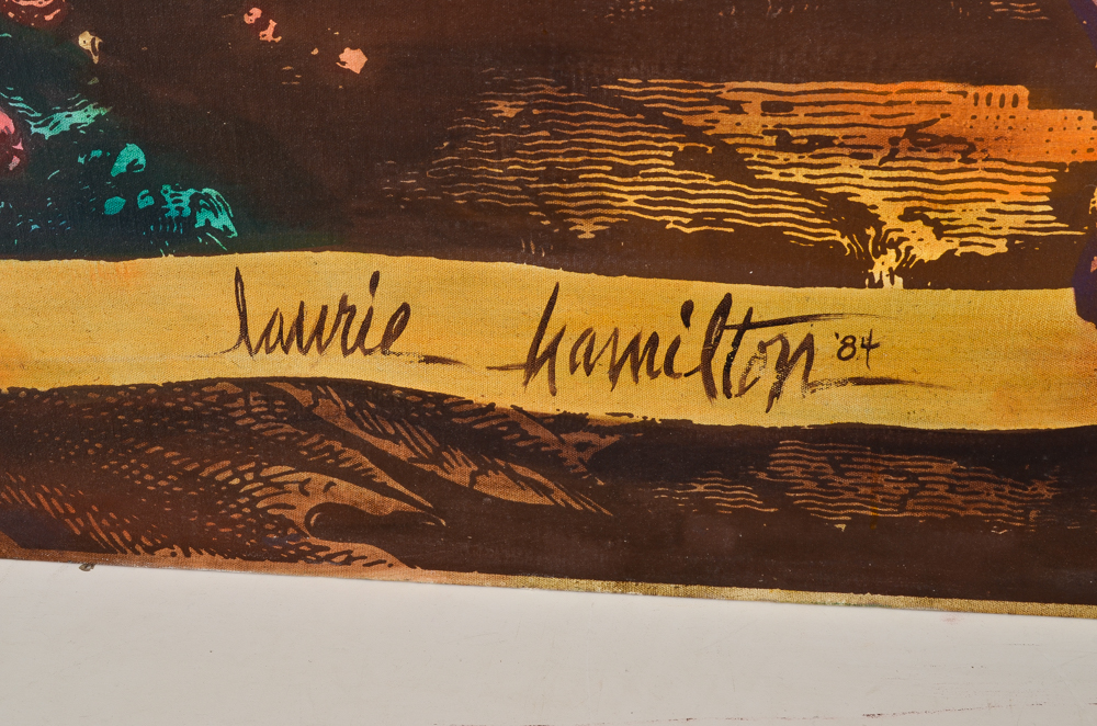 Laurie Hamilton Mixed Media Mural Part III