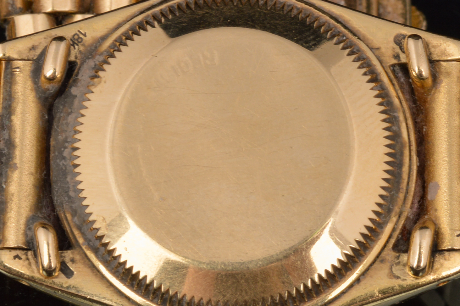 Rolex President Ladies 18K Yellow Gold Diamond Watch